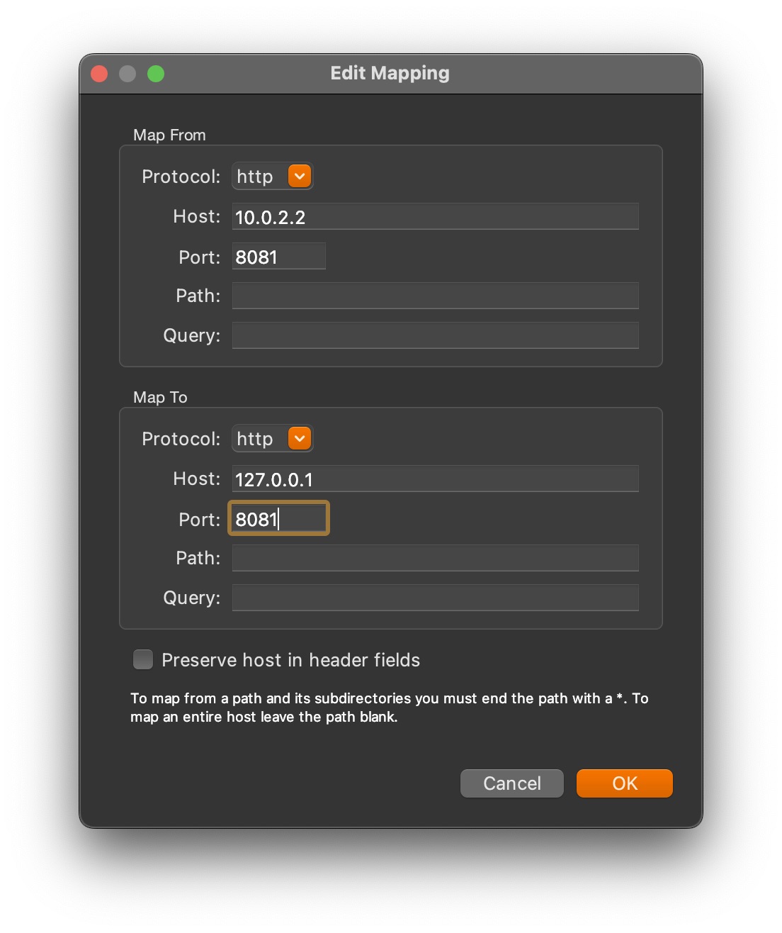 Charles Proxy - Map Remote